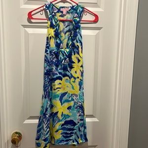 Lilly Pulitzer mini dress with tasssls. NWOT